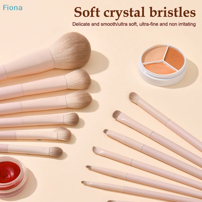 ✔Complete Nude Pink Makeup Bru - Makeup Brush Set recension och pris