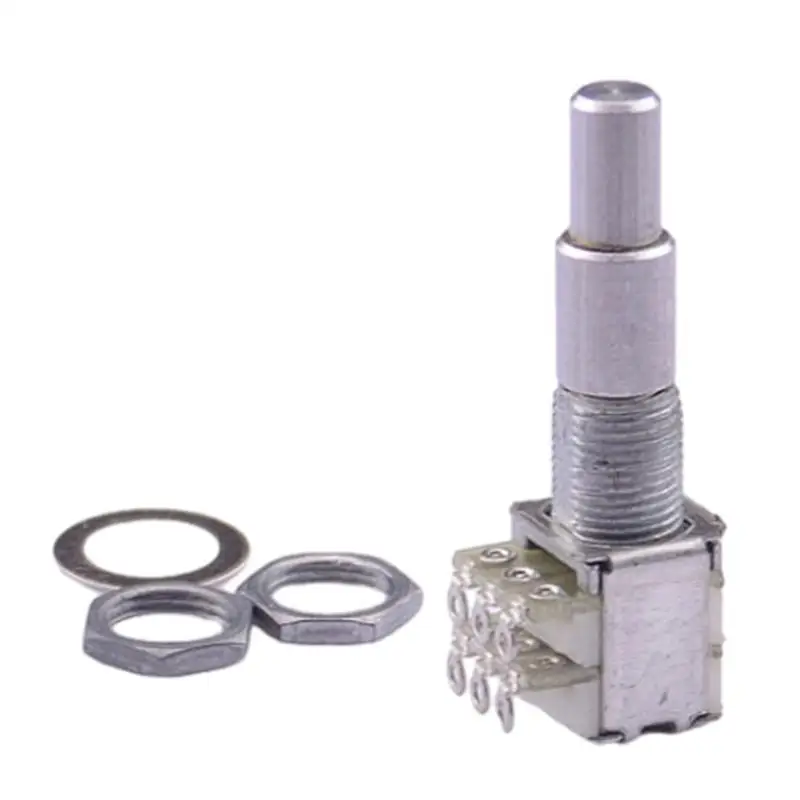 Achieve Precise Control in Your Music Equipment with B5K/B10K/B50K/B100K/B250K/B500K Concentric Stacked Potentiometer