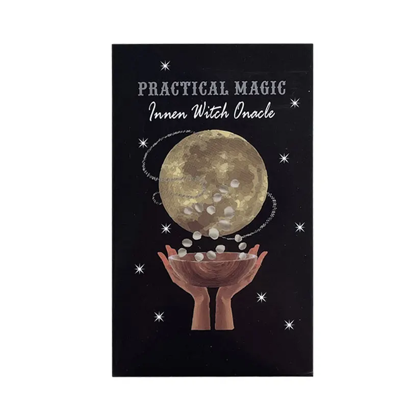 1Set Practical Magic Inner Witch Oracle Tarot English Version Guide Card Game Board Game