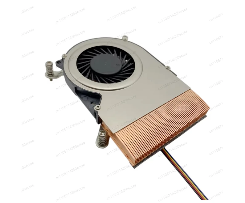Ultra-Thin All-In-One CPU Cooler – 6cm Turbine Side-Blowing PWM Fan for LGA 1200/115X Industrial PCs & HTPCs