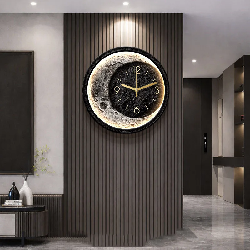 

Round Simple Wall Clocks Art Mural Living Room Modern Aesthetic Wall Clocks Creative Design Reloj De Pared Home Decoration