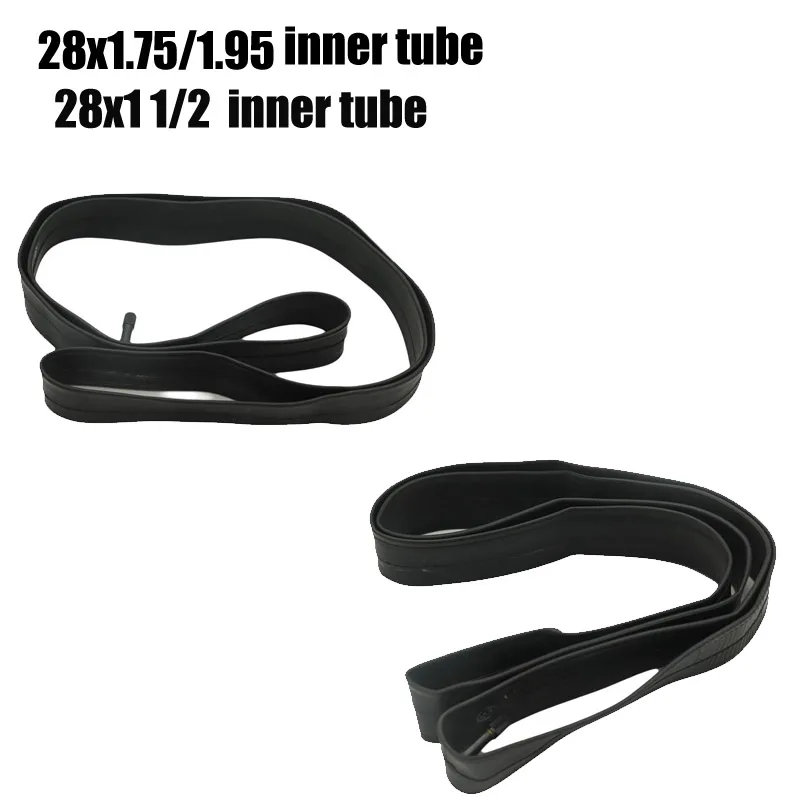 1 pcs Bike Inner Tube  28x1 1/2  28x1.75/1.95 Rubber Spare Tube For  Bicycle Tire Bicycles Accessories