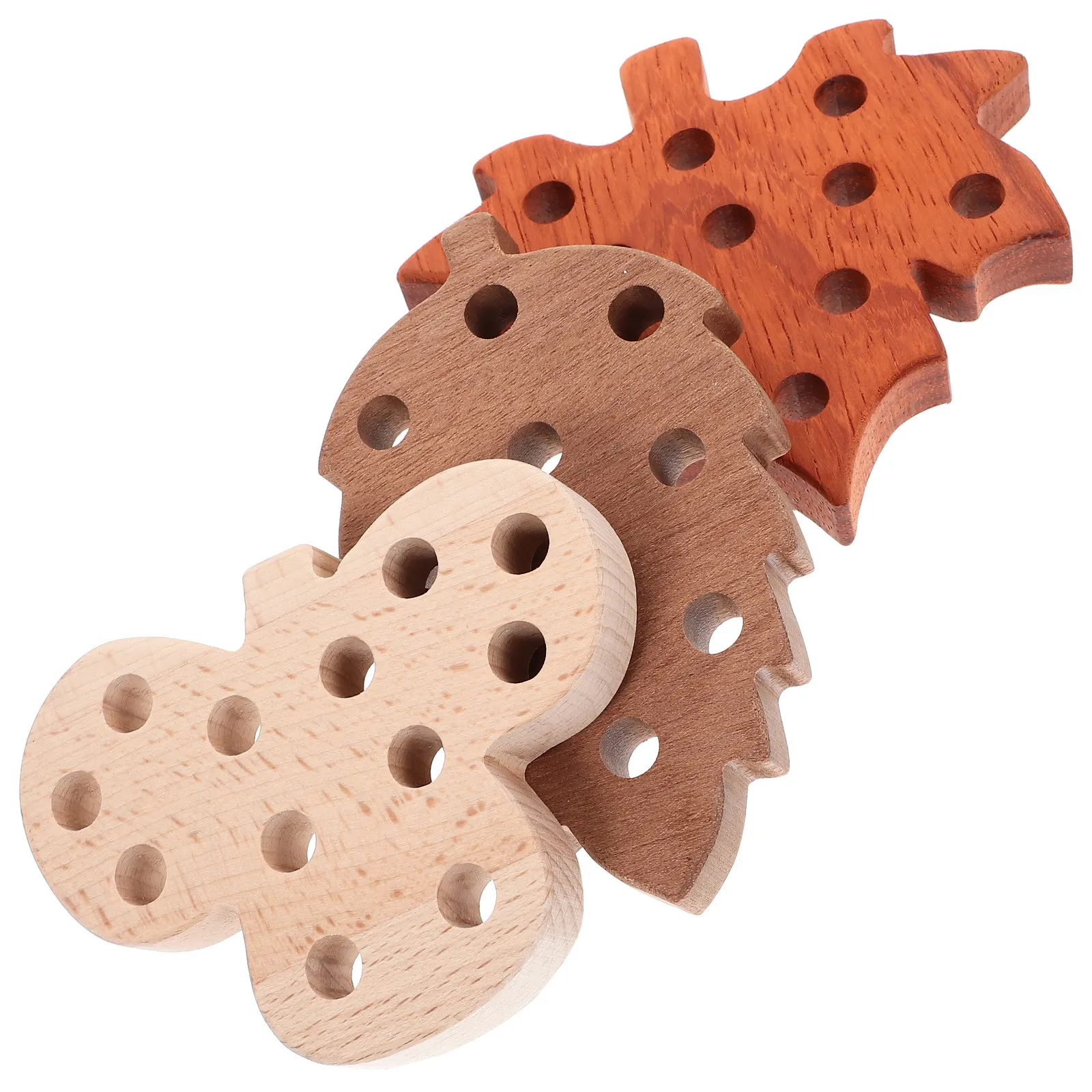 

Набор деревянных развивающих игрушек для развития мелкой моторики: обучающая настольная игра с мультяшными животными для малышей