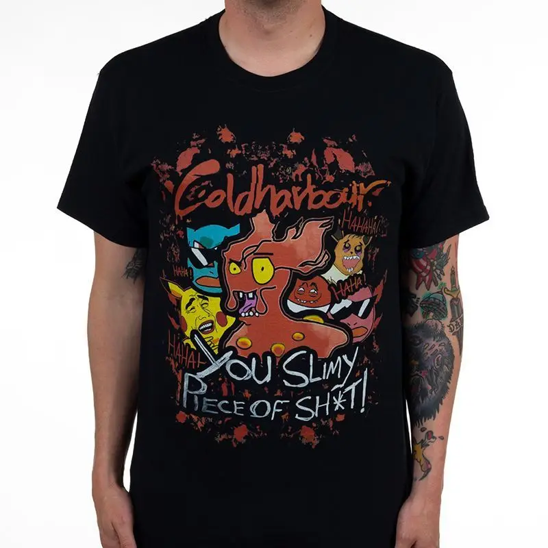 

Американский научно-фантастический хардкор-метал-группа Coldharbour Dark Punk Rock Американские свободные мужские и женские футболки с короткими рукавами