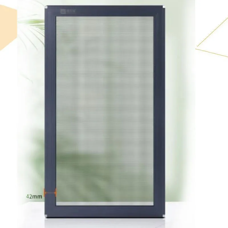 Pantalla de ventana antimosquitos de aleación de aluminio para interiores, malla de alambre de acero inoxidable, menos de 0,5 m2, bricolaje, fácil instalación