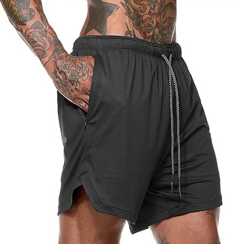 3XL Mens Running Shorts 2 iN 1 Sport Shorts Men 2022 Summer Fitness GYM Shorts Jogging Workout Short Pnats Bodybuilind Clothing