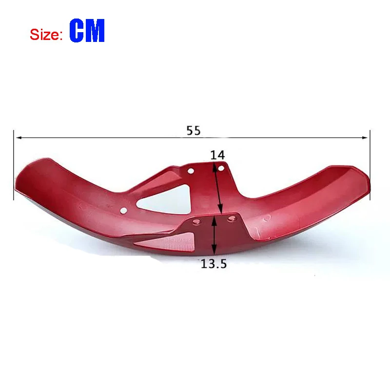 Motorcycle Front Mudguard for Haojue Suzuki Dayang Lifan Qingqi Dayun Haojin Sanlg for DY125 JC125 QJ125 HJ125 Mud Guard Fender