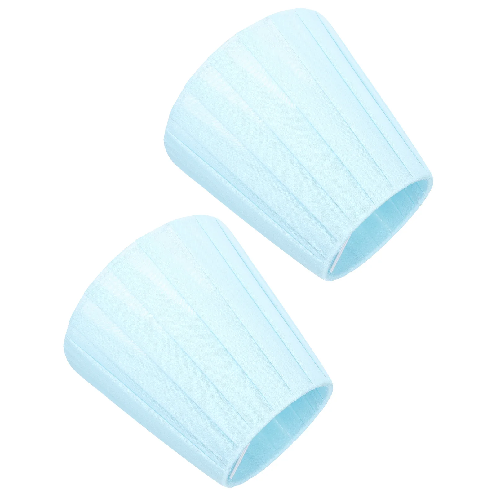 

2pcs Lamp Shade Fabric Craft Chic Light Cover For Table Desk Lamp Replacement Household Light Cover Decorative Lighting