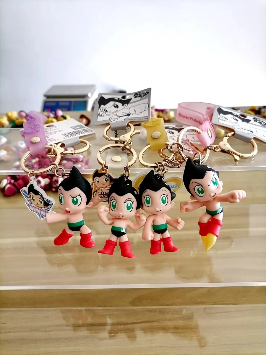 

Mighty Atom Bag Pendants Astroboy Tetsuwan Atom Keychain Action Figure Purses Ornaments Collectible Children Gifts