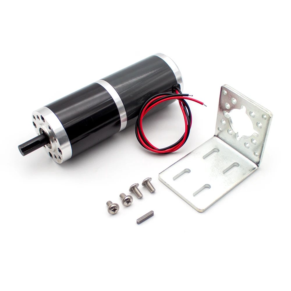 DC 12V 24V Planetary Gear Motor High Torque Mini Speed Adjustable Motor 12MM Output Shaft 5-980RPM Optional 84W WS-60GX6092R