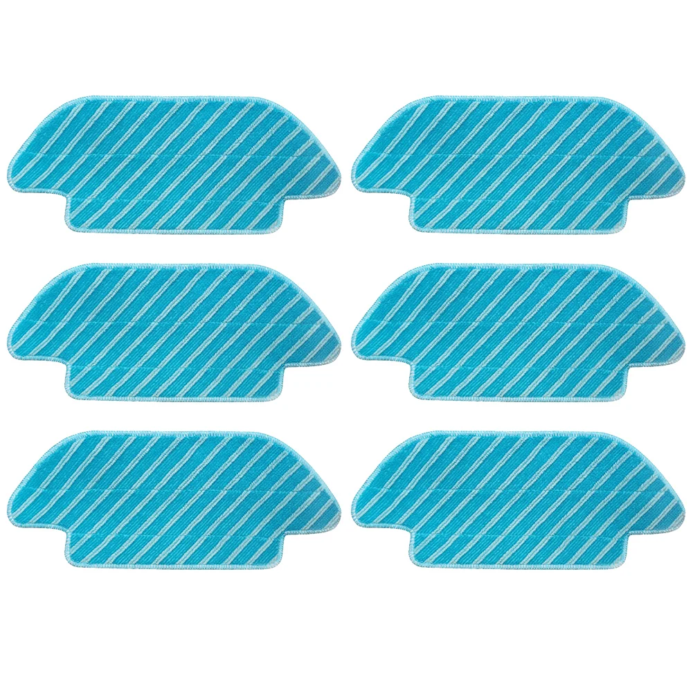 

Vacuum Accessories Mopping Pad 6Pcs Clean Tools For Cecotec For Conga Parts Replacement Cloths Washable Brand New