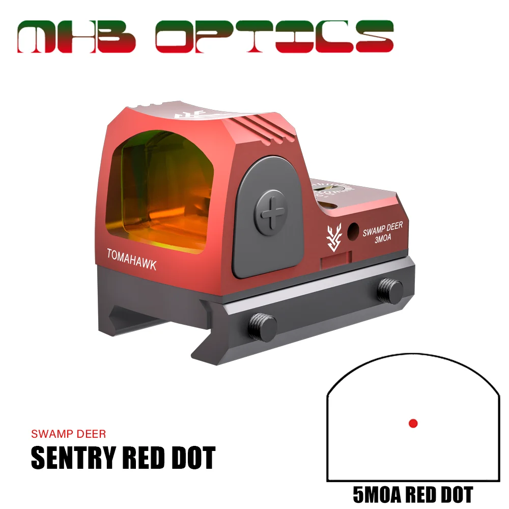 

Ghost Fox-Sentry (TK1X24) Hunting Sight Red Dot Holographic Reflective High Transparency Strong Seismic Resistance