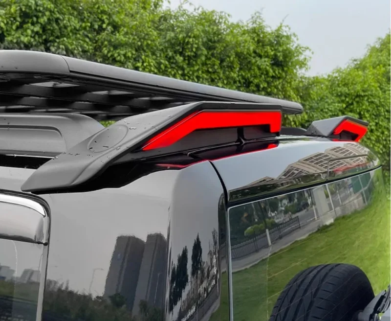 Auto Roof Segmented Streamer Tail Wing Fit for Haval Raptor Modified Car Rear Spoiler Fixed Wing Car Exterior Accessories