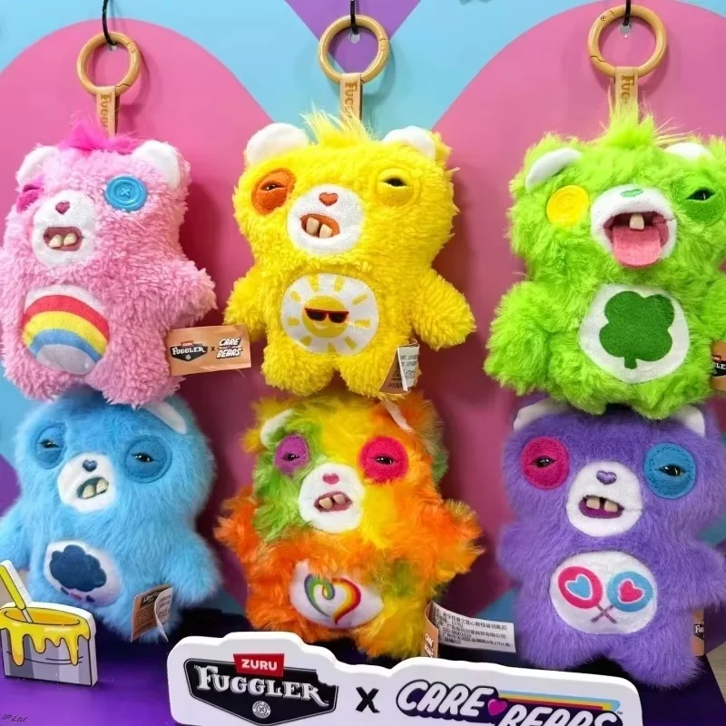 Hot Sale Original Fuggler X Care Bears Plush Bag Charms Serise Blind Box Keychain Collection Plush Toy Pendant Surprise Gifts view 2