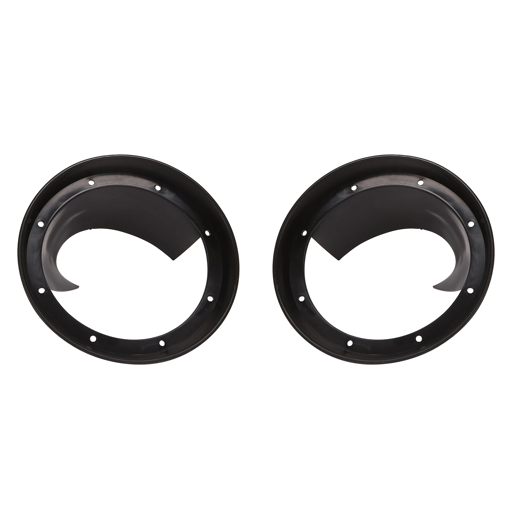 2Pcs Car Audio 6.5-Inch Speaker Waterproof Cover Audio Rust Protection Pad Speaker Soft Waterproof Cover Universal