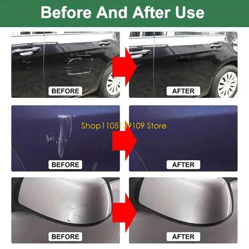 Car Polish Wax Universal Use Quick Fix Car Scratch Repair Wax Long Lasting Scratch Remover Wax for Motorcycle Repair