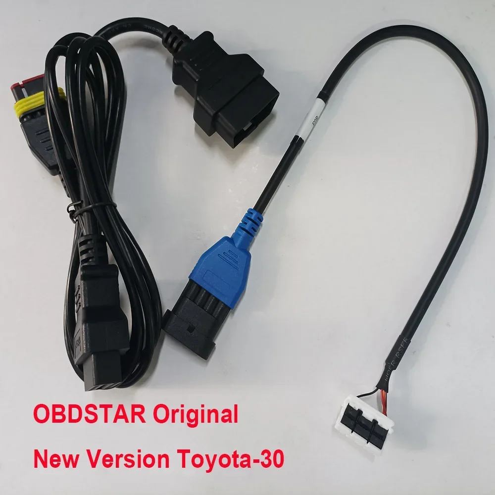 OBDSTAR لتويوتا-30 كابل القرب مفتاح البرمجة جميع المفاتيح المفقودة دعم 4A و 8A-BA لا حاجة ثقب الحزام A +++