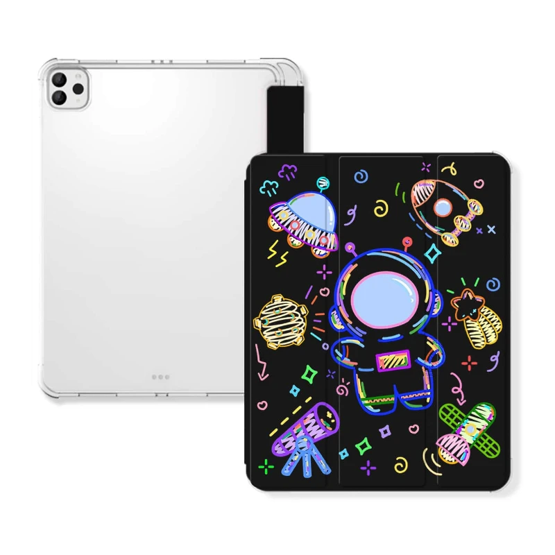

Симпатичный чехол для IPad с изображением астронавта, защитный чехол для IPad стандарта 10 поколения, 12,9, 4, 5, 6, 4, 5, 10,9 Pro, 11, 2, 3, 4, 4, IPad 10,2