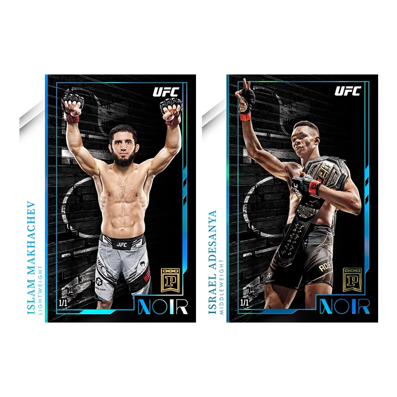Aljamain Sterling Amanda Nunes Daniel Rodriguez Dustin Poirier Panini UFC Series Diy Homemade Collection Flash Card Toys Gift - view 2