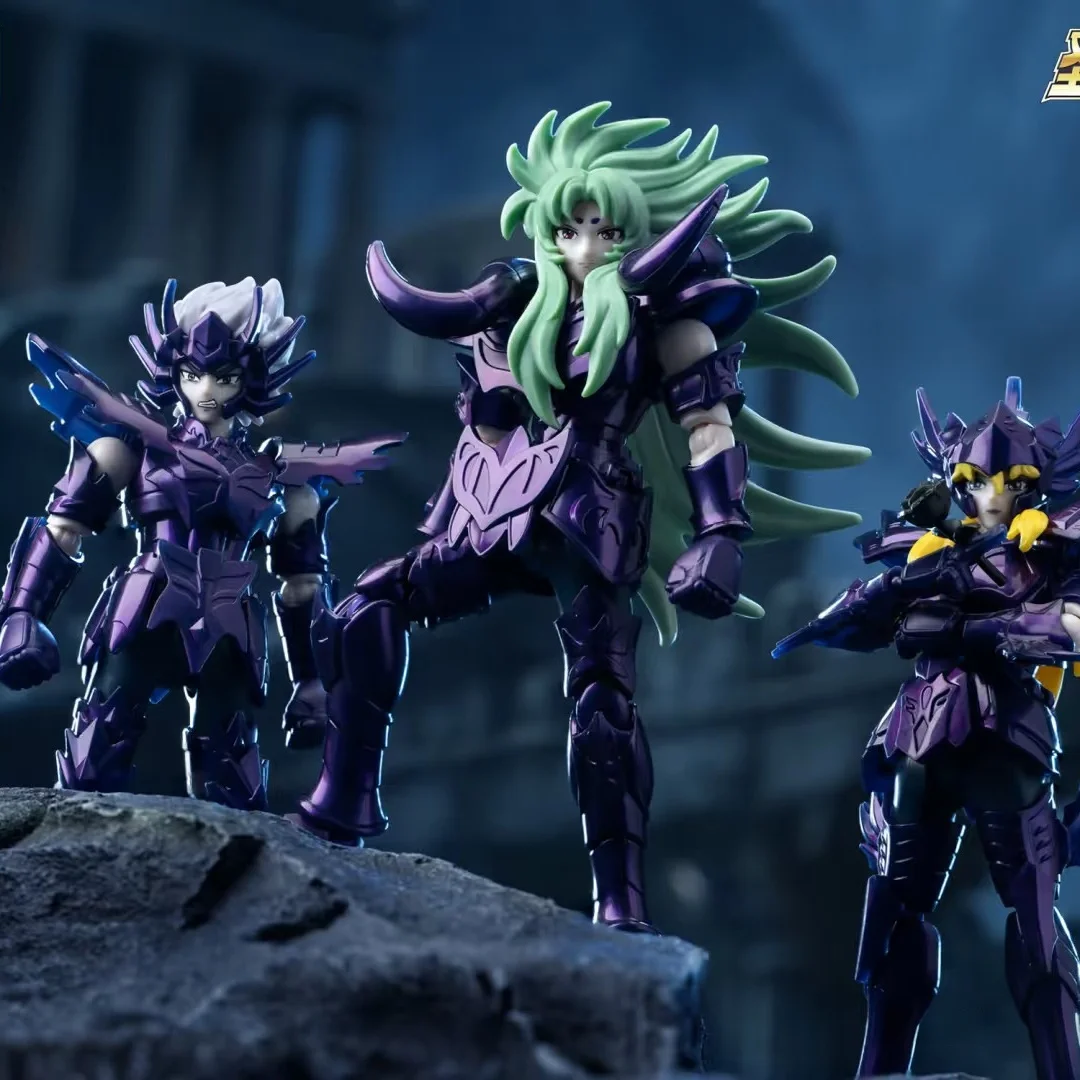 BLOKEES Saint Seiya Champion Class Aries Shion Surplice Bewegliches Montagemodell Anime Actionfigur Sammlerstück Spielzeug – Detail 4