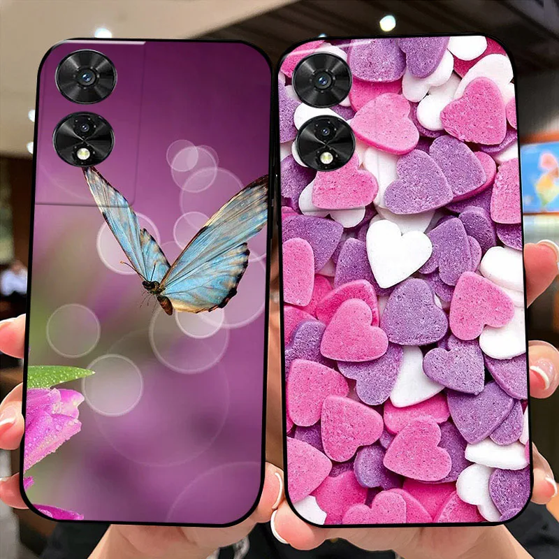 Cases For TCL 50 5G / 505 / 50 SE / 502 Cute Astronaut Fashion Shockproof Soft Bumper For TCL 50SE Coque For tcl 502 Phone Cover