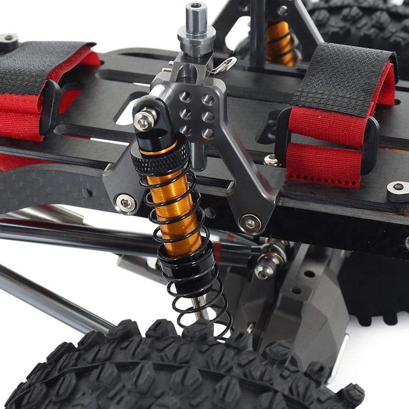 Amortiguador de aceite de Metal para coche teledirigido 1/10, Axial SCX10 90046 RBX10 Traxxas TRX4