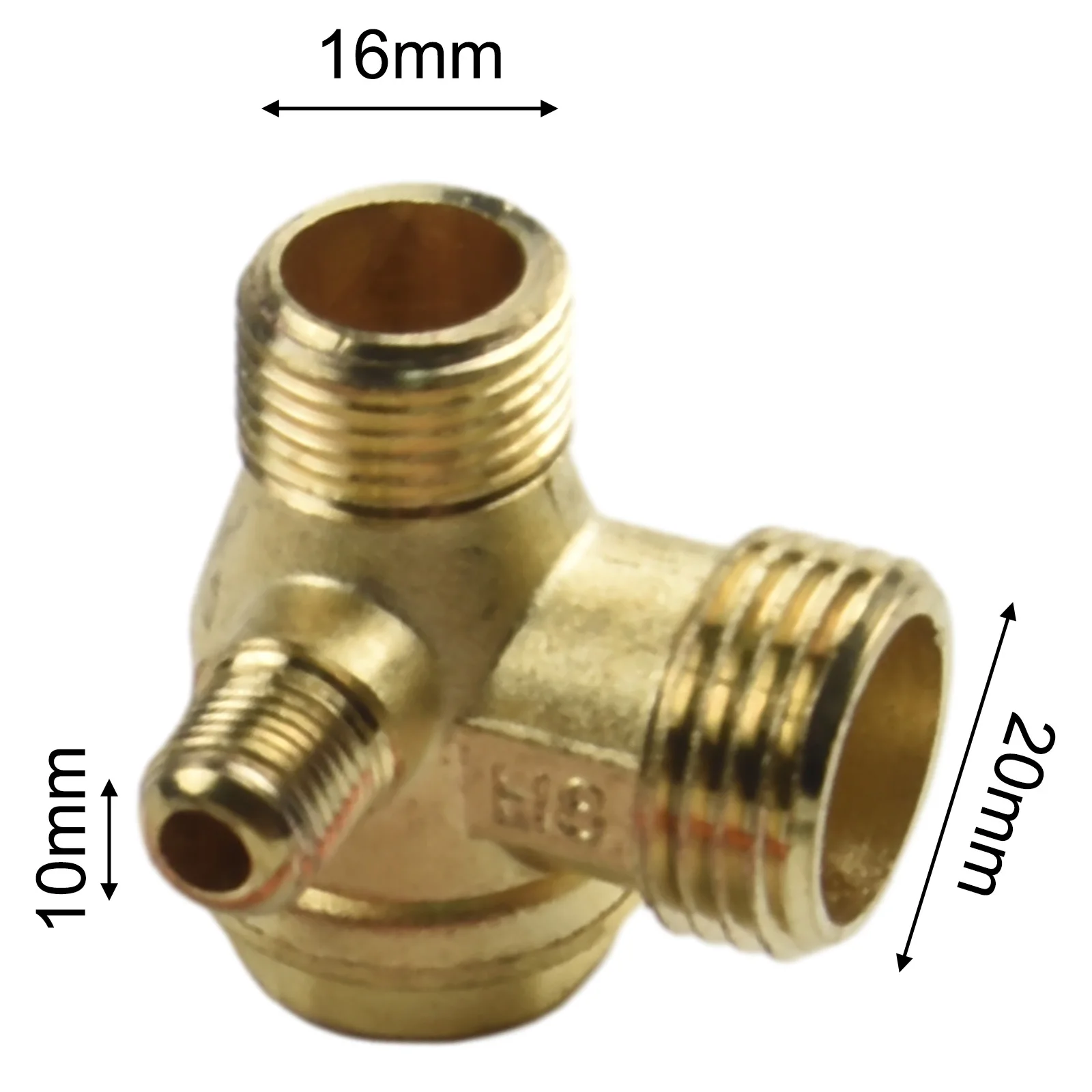 Connectors Air Compressor Parts Check Valve Check Valve Exhaust Tube With 3-Port 2-piece Set 200mm Exhaust Tube Bell Mouth