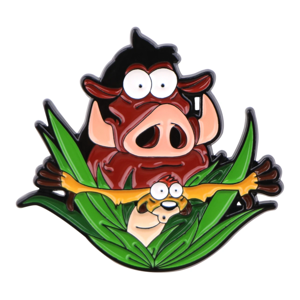 Cartoon przypinki na klapę na plecaki Manga teczki odznaki odznaki na plecaku broszka na ubrania nowe modne dodatki