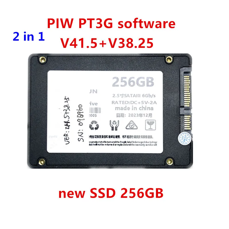 

Software For PIW PT3G Tester III Diagnostic + programming Software 2in1 Software V41.5 +38.25 multi-language New SSD 256GB