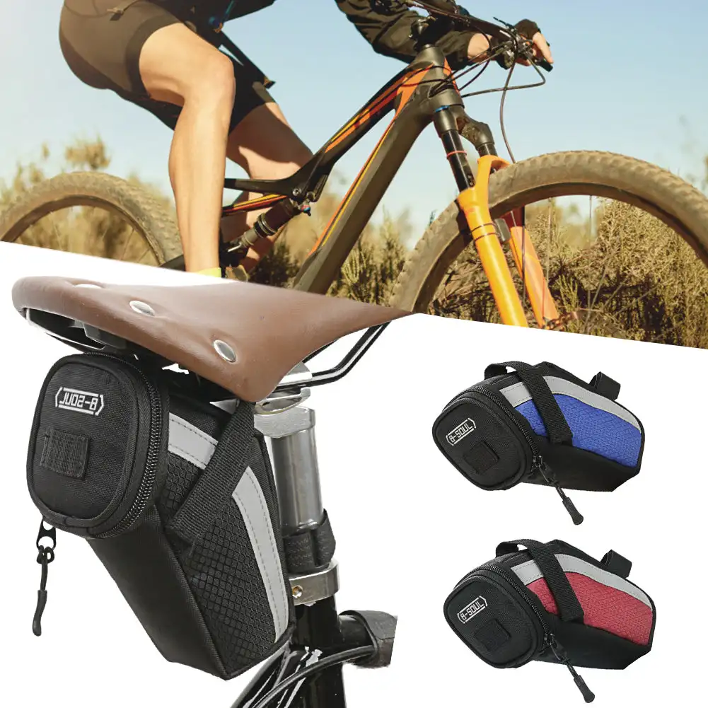 

Shockproof Bike Saddle Bag Rainproof Bicycle Bag Strong Secrecy Cycling Waterproof Seat Tail Rear Pouch Bag Cycling Accessories