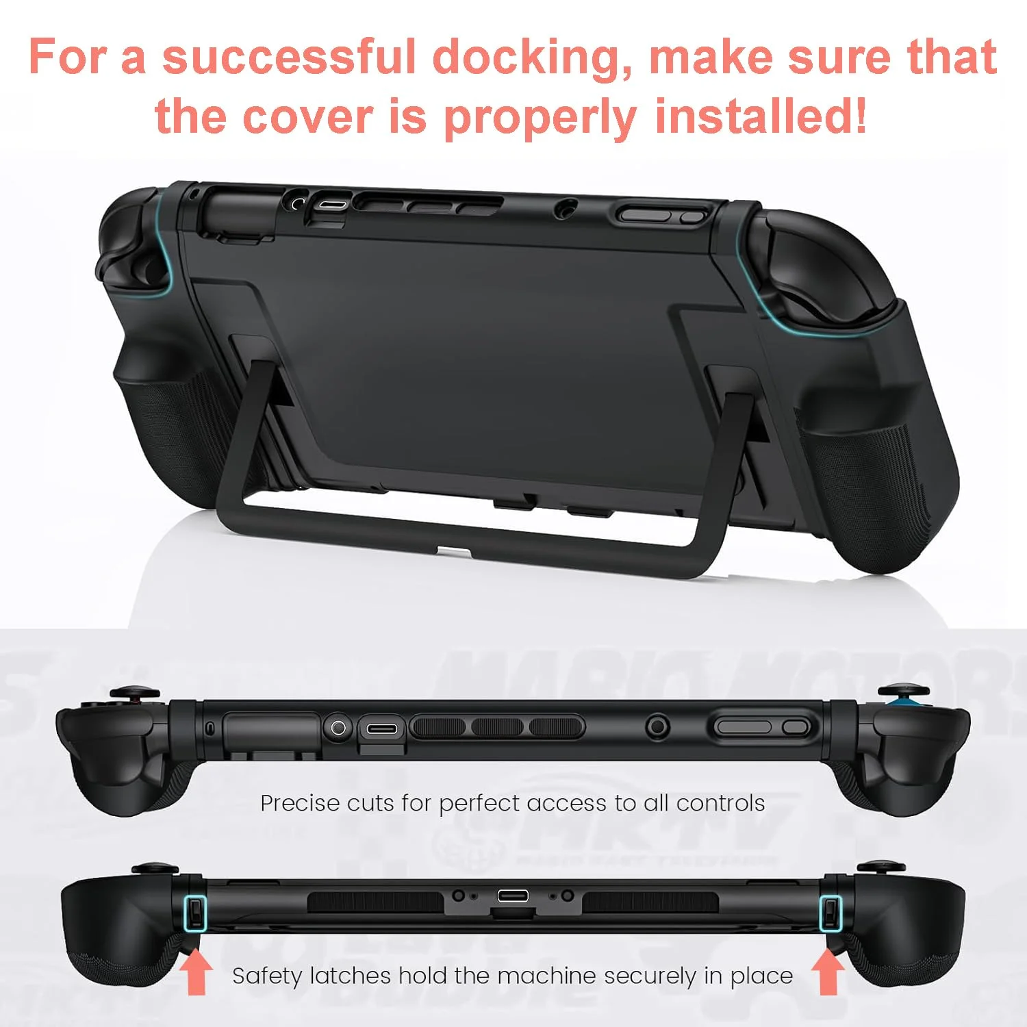 Für Switch 2 Spielekonsole, TPU-Schutzhülle, rutschfest, verbesserter Griff, Griffabdeckung für Switch2 Gaming-Zubehör – Detail 3