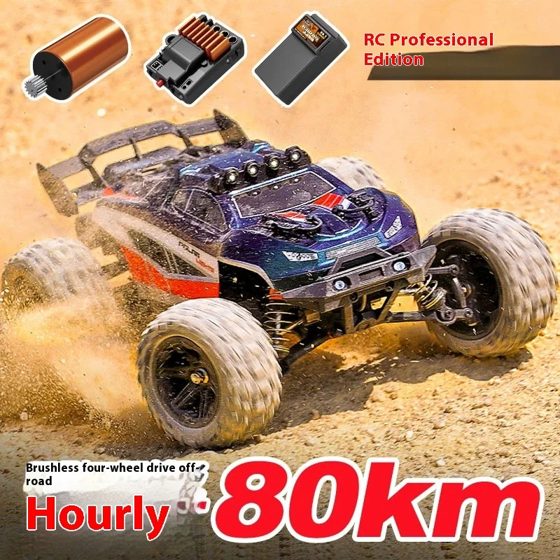 N421 profissional rc controle remoto totalmente proporcional sem escova tração nas quatro rodas modelo de veículo de escalada off-road de alta velocidade