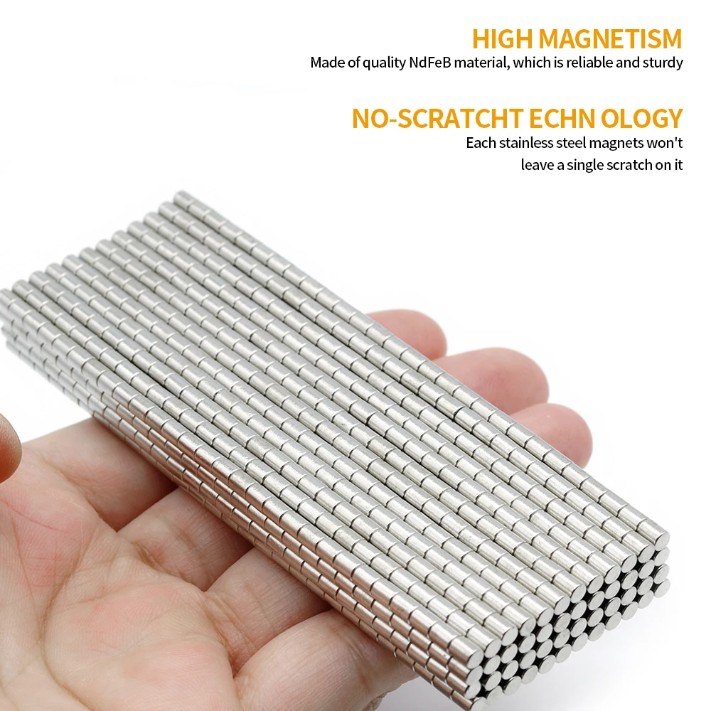 Neodymium Magnet Small Round Magnet 3x4 N35 3mm x 4mm Permanent NdFeB Super Strong Powerful Magnets 3*4 5/10/20/50/100/200Pcs