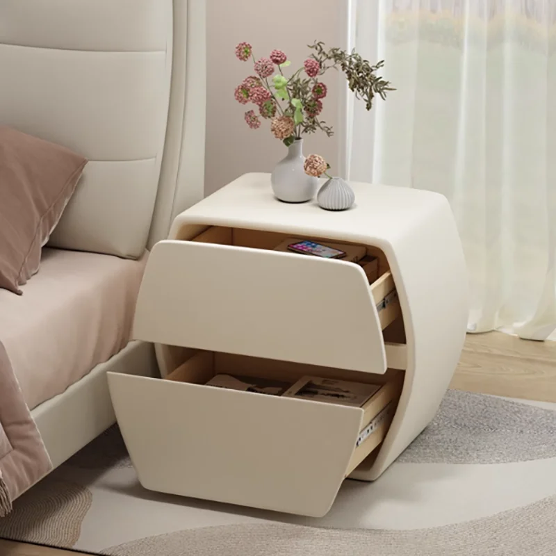 Esthetische luxe nachtkastjes Ruimtebesparend ontwerp Minimalistische nachtkastjes Trendy Muebles De Dormitorio slaapkamermeubilair