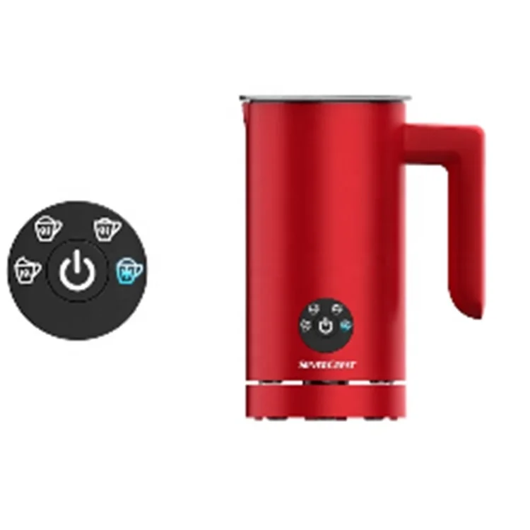 رغوة الحليب الكهربائية الفاخرة شعار مخصص خلاط القهوة البلاستيكية الفاخرة للاستخدام المنزلي رغوة الحليب الكهربائية #1