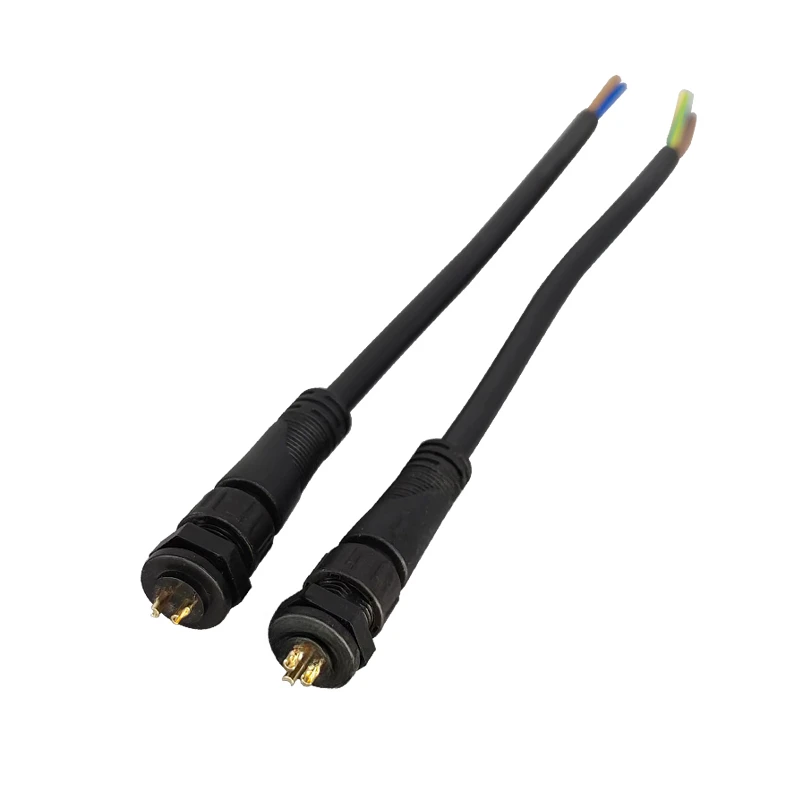 

1/5/10/50Pairs/lot M12 Sensor Connector 2 3 4 5Pin Male / Female Aviation Plug IP67 Waterproof Wire A Type 20cm PVC Cable