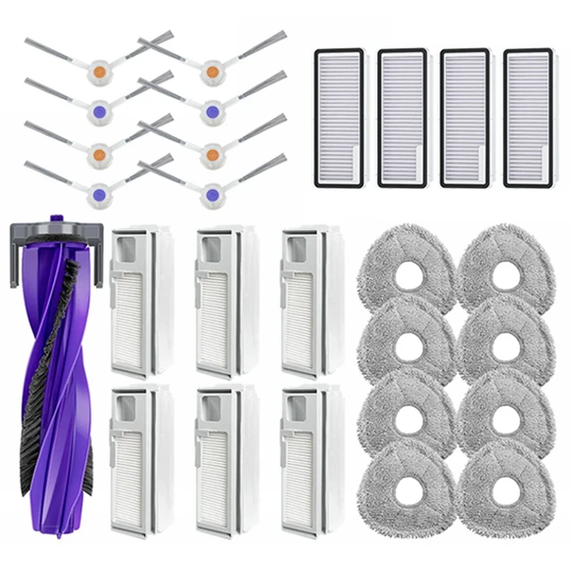 ABXH Narwal Freo X Ultra、Narwal J4 / Lite ロボット掃除機メインサイドブラシ Hepa フィルターモップクロスダストバッグ部品