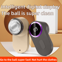 Electric Lint Remover Fuzz Pellet Remover With LED Display Typc-C Charging Portable Clothes Hair Ball Trimmer Sweater Shaver