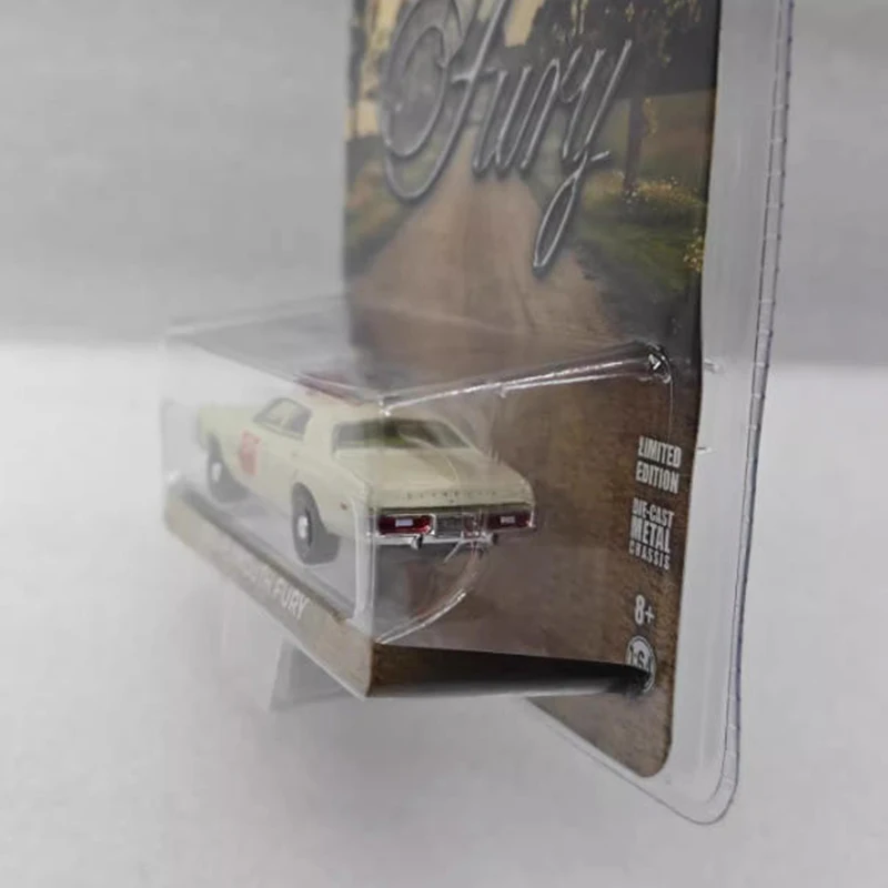 

GreenLight масштаб 1:64 1975 Plymouth Fury сплав имитация модели автомобиля коллекция дисплей орнамент игрушка в подарок