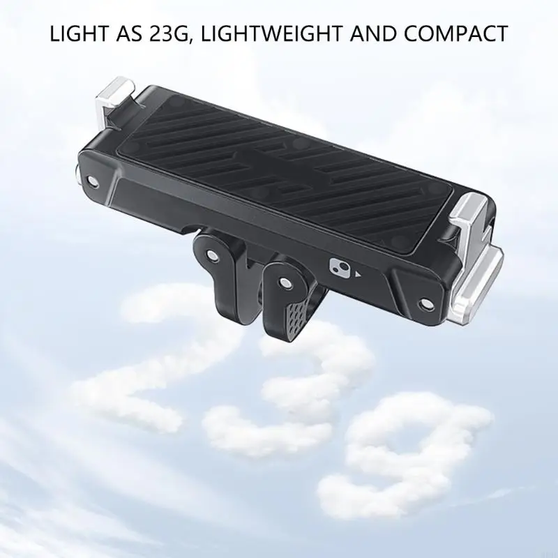 حامل متعدد الاستخدامات من الألومنيوم المغناطيسي سريع الفك لكاميرات GO يتميز بواجهات قفل بمخلبين قابلة للطي 896C #4