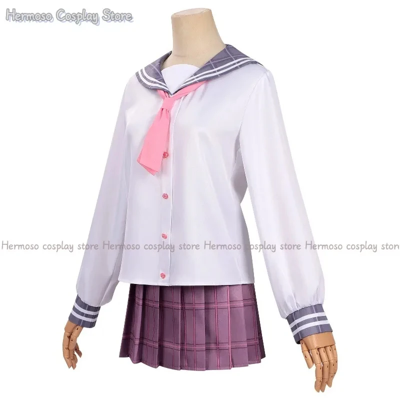 A;3\v,7'd/Xiaoqiao Cosplay Costume Campus Woman School JK Uniform Dress for Adult Game Lovers Party Con Clothing6'b\7.n;8/