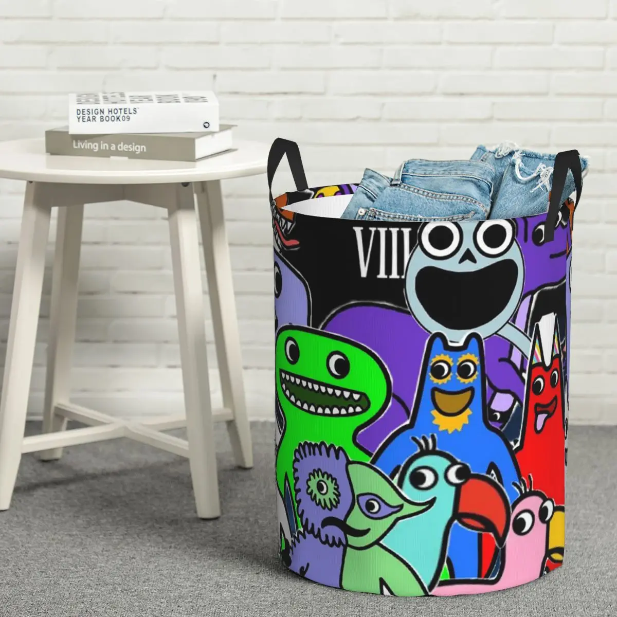 

Складная корзина для белья с героями мультфильмов Garten Of Banban, домашний органайзер, корзина для стирки ребенка, домашний органайзер