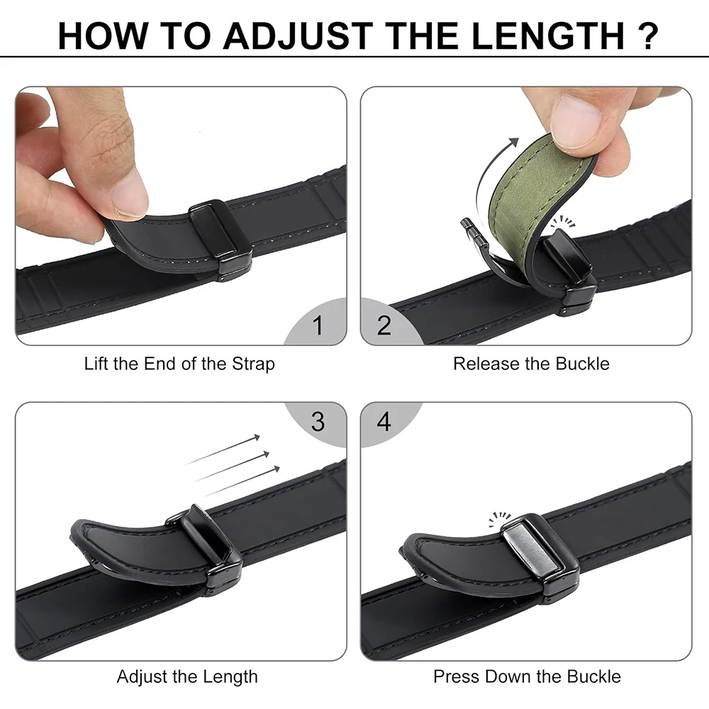 Essidi Frosted Geniune Leather Silicone Band For Xiaomi Redmi Watch 3 Soft Watch Bracelet Strap Loop For Redmi Watch 3