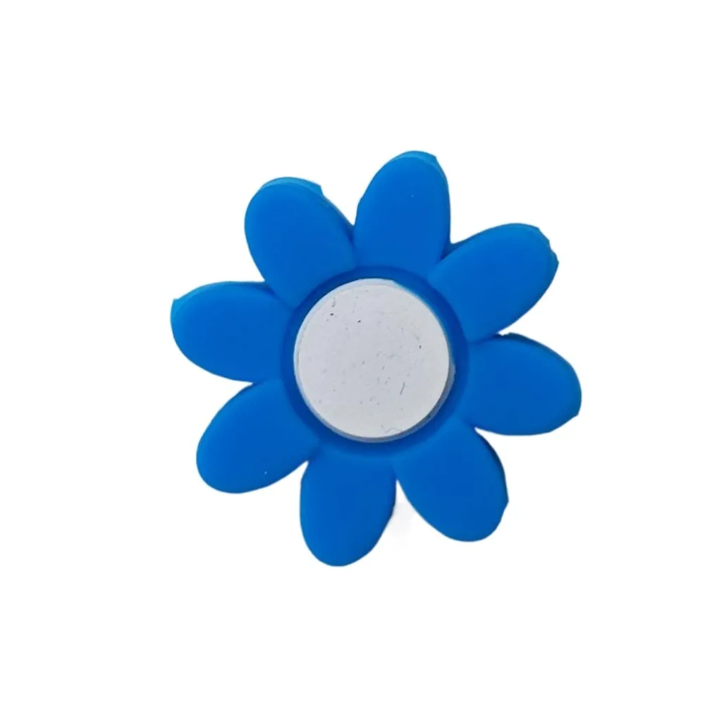 Anti-vibration Flower Tennis Racket Shock Absorber Flower Mini Tennis Racket Dampener Portable Silicone