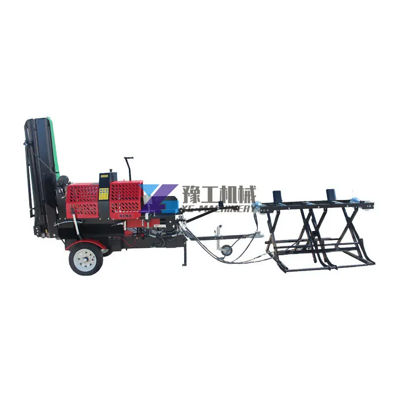 Skid Steer/Tractor Mount Version Firewood Processor / 12 Ton Wood Processor for UK Market