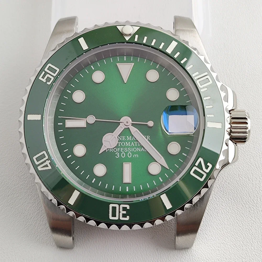 40mm NH35 Case Dial Hands Stainless Steel Bracelet Sapphire Glass Fit Sub GMT NH34 NH35 NH36 Movement Men's Watch Parts Assemble - Image 5