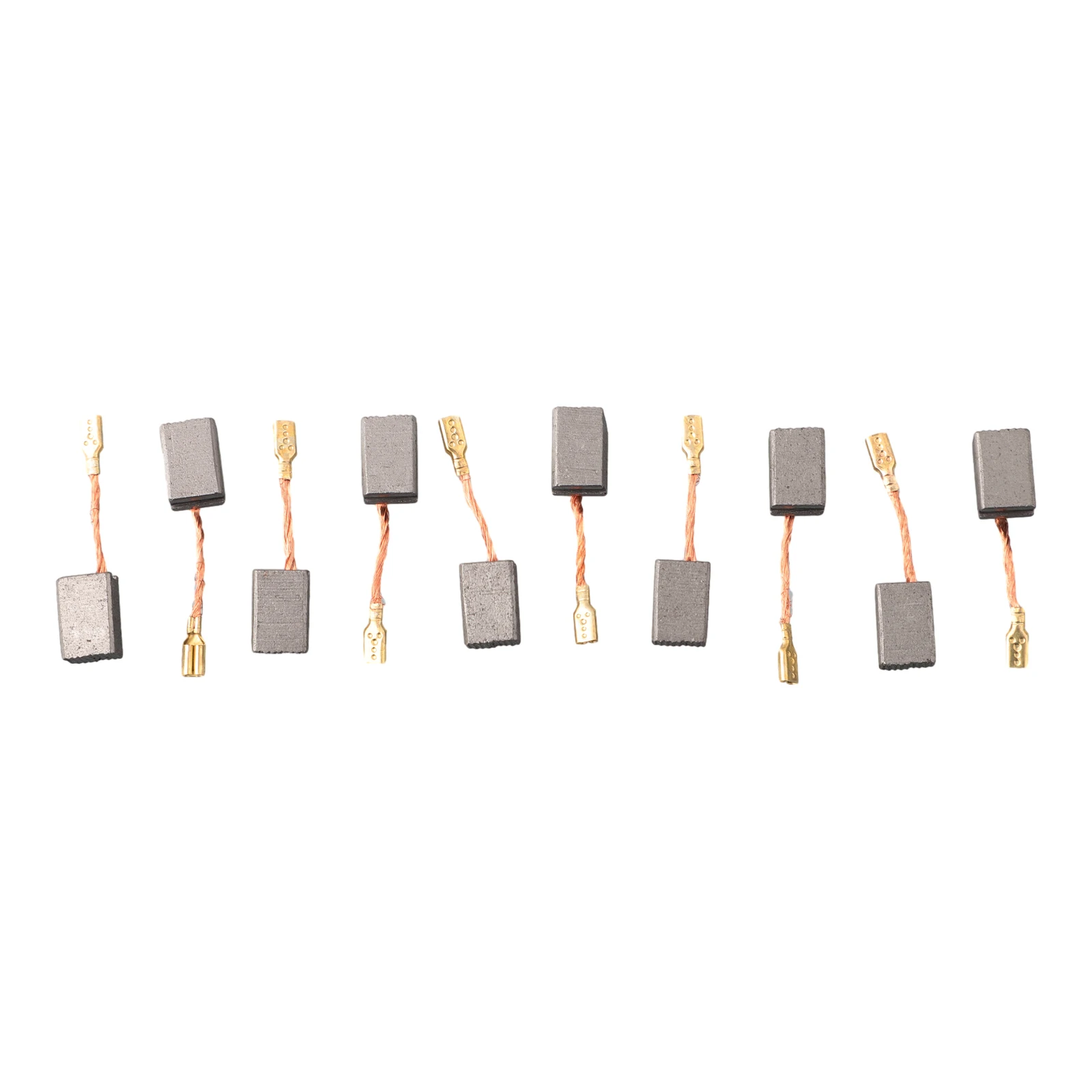 

Replacement Carbon Brushes 10pcs for Electric Motors 14mm x 9mm x 6mm Compatible with Various Power Tools and Equipment