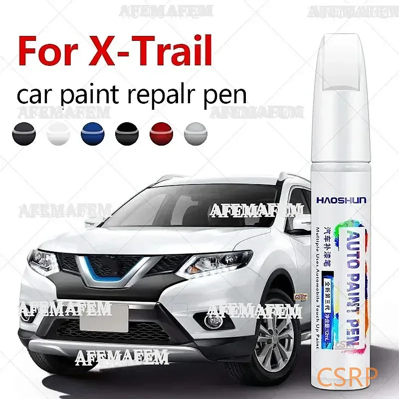 Paint Repair Pen Touch Up Scratch Remover DIY Auto Accessories Black White Silver Gray For Nissan X-Trail 2000-2025 T30 T31 T32