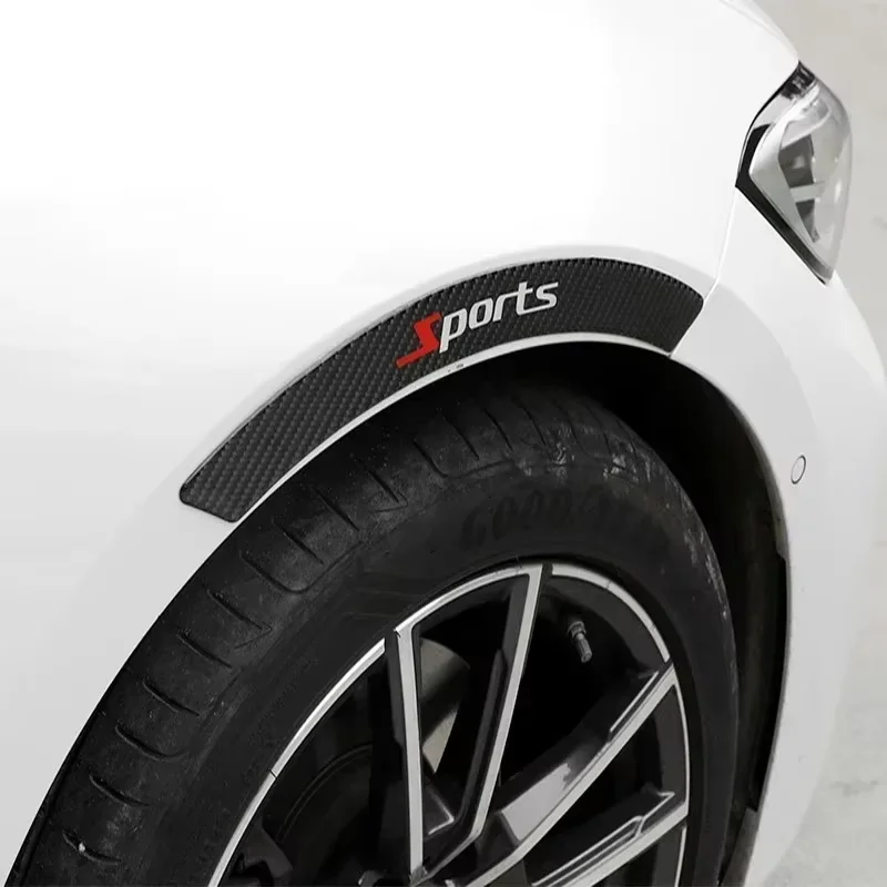1Pair Universal Car Wheel‑Arch Decor Sticker Anti‑Scratch Anti‑Collision Strip Wheel Brow Scratch‑Hide Exterior Protector view 6