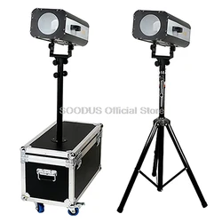 330W LED Follow Spot Lights Zoom and Focus Beam Light With DMX512 Follow Tracker LED Light 6 Colors for Wedding Theater DJ Party
